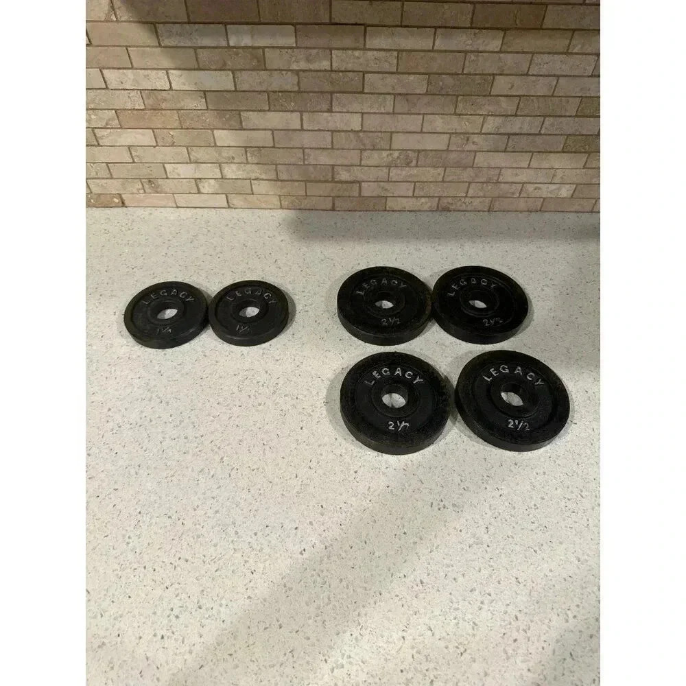 Vintage Legacy Barbell weight set #31